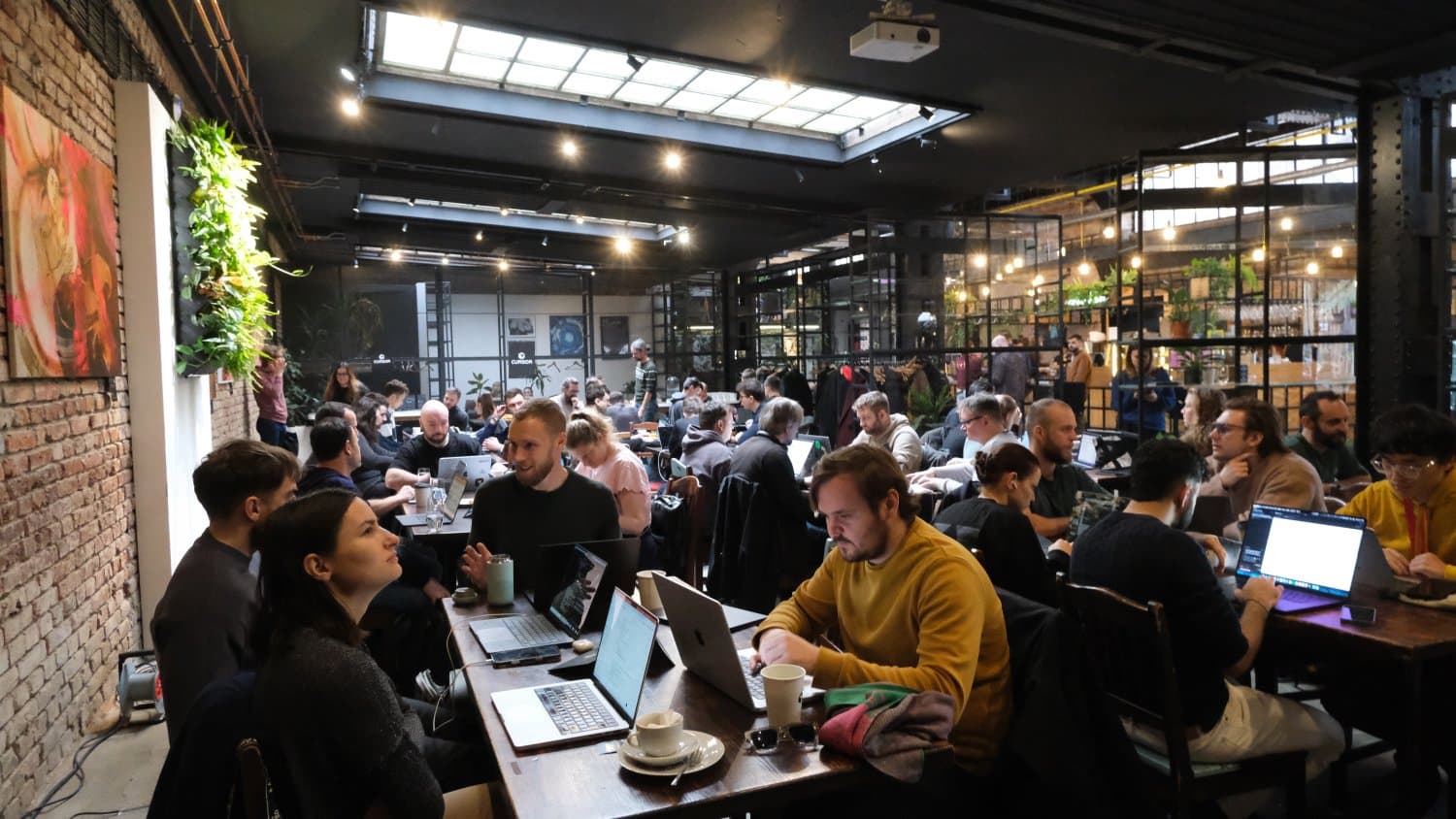 Cursor community event group photo