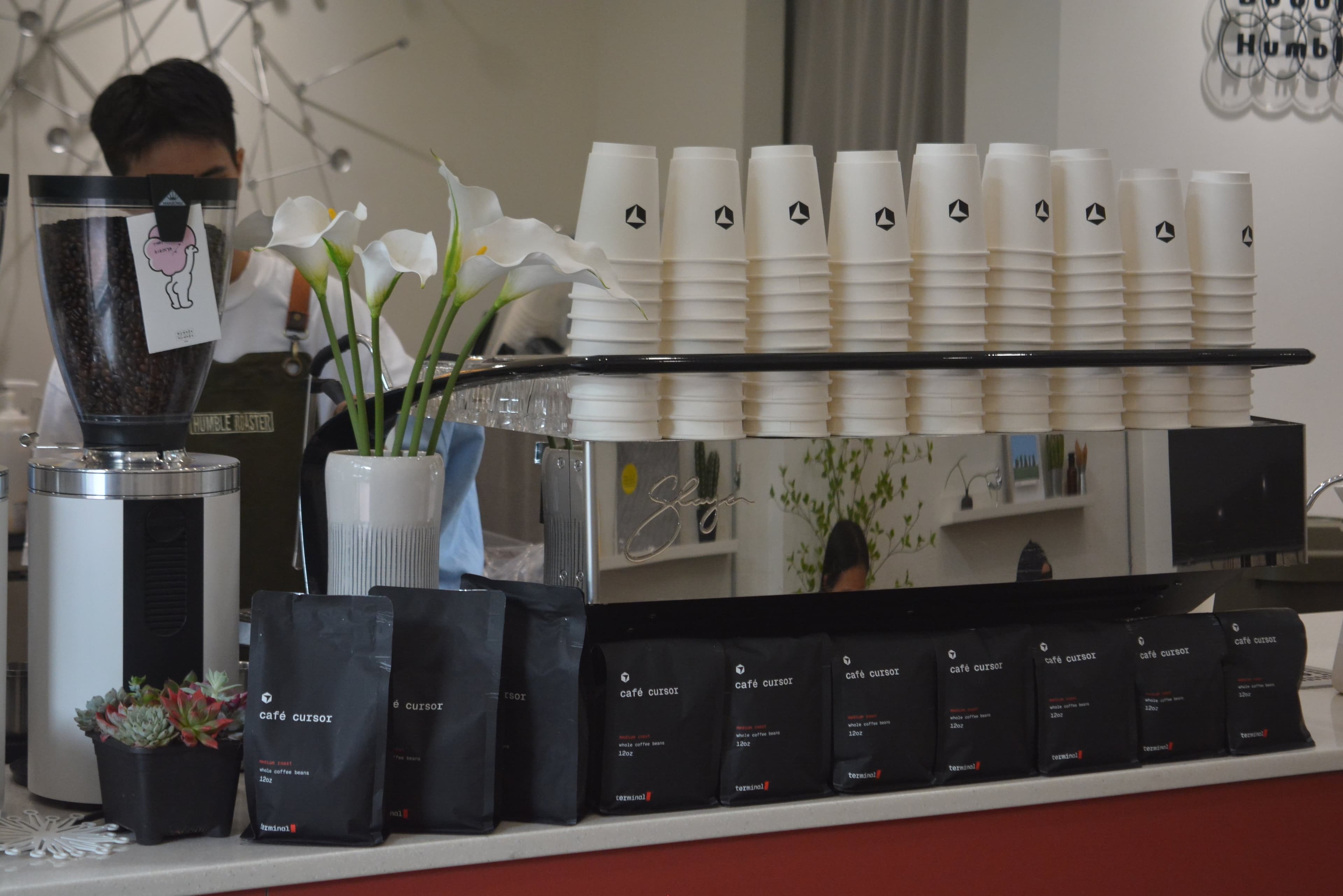 Cursor meetup participants working together